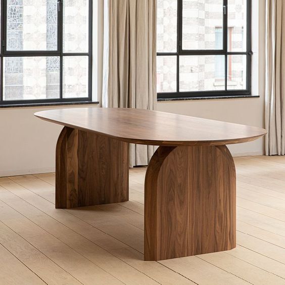 Stylish Solid Wood Dining Table