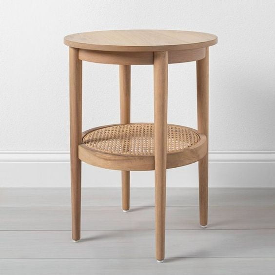 Boho Bliss Solid Wood End Table Boho Bliss Solid Wood End Table