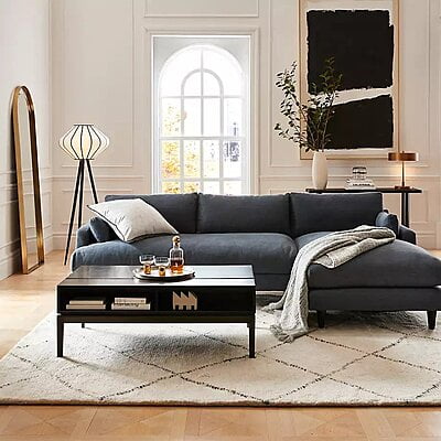 Lyon Sectional L Shaped Sofa - Left Aligned