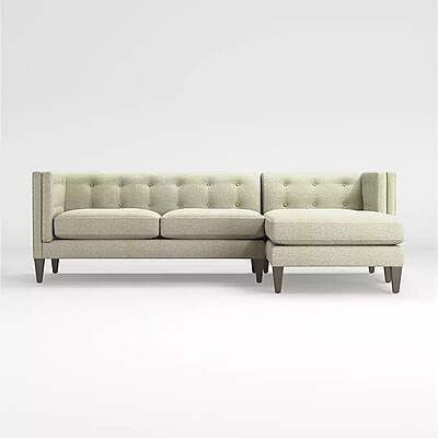 Toulouse Sectional L Shaped Sofa - Right Aligned