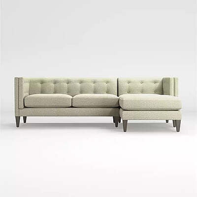 Toulouse Sectional L Shaped Sofa - Left Aligned
