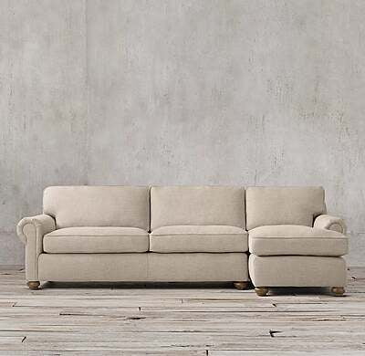 Troy Sectional L Shaped Sofa - Right Aligned