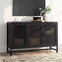 VICTORY SIDEBOARD IN BLACK STAINED FINISH