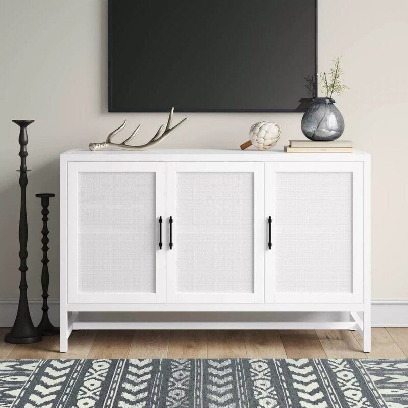 VICTORY SIDEBOARD IN WHITE FINISH VICTORY SIDEBOARD IN WHITE FINISH
