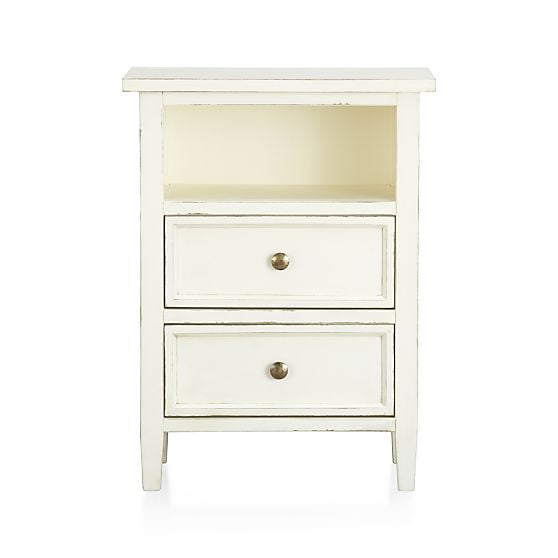 Vintage Mini Chest Of Drawer In White