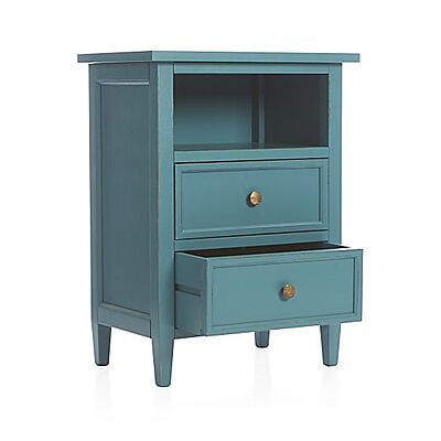 Vintage Mini Chest Of Drawer In Blue