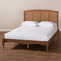 Mc Beth Caning Rattan  Bed - King Size