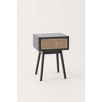 Marlo Bedside Rattan Table