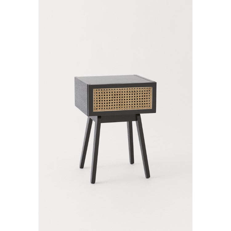 Marlo Bedside Rattan Table