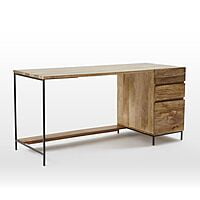 Oliver Three Drawer Study Desk