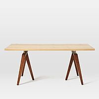 Geometry Solid Wood 6 Seater Dining Table Geometry Solid Wood 6 Seater Dining Table