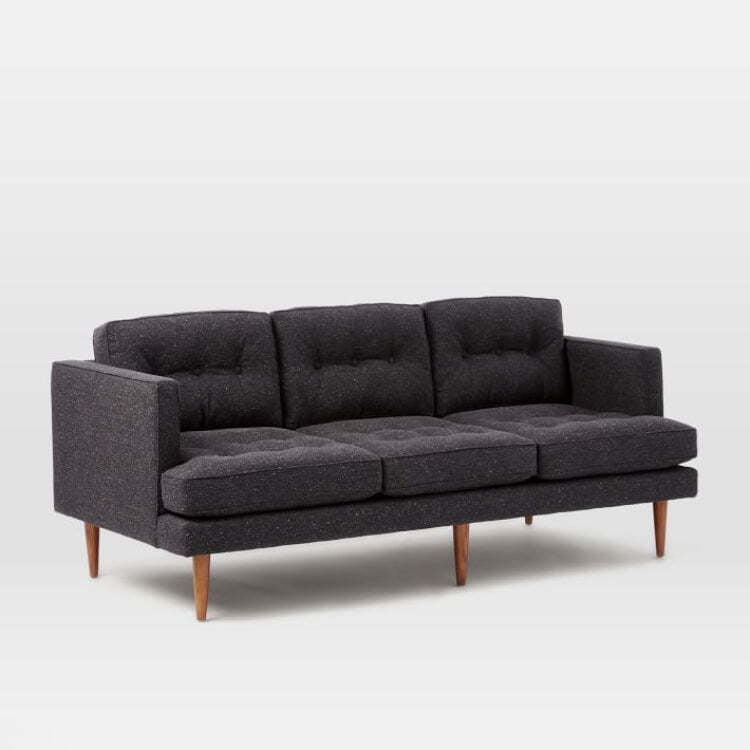 Ignis Sofa In Dark Grey - Three Seater Ignis Sofa In Dark Grey - Three Seater