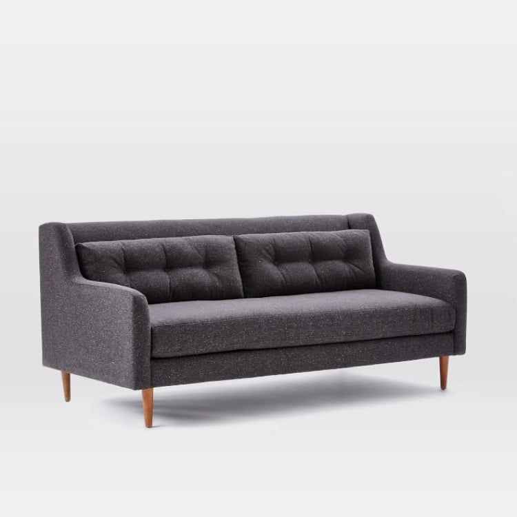 Barbany Sofa In Charcoal - Three Seater