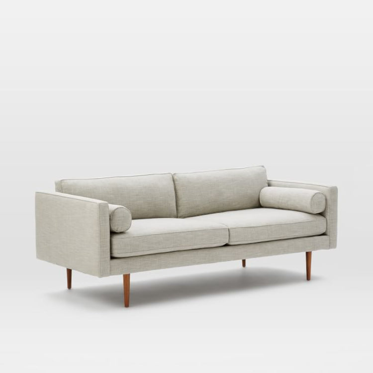 Valentine Sofa In Cream - Three Seater