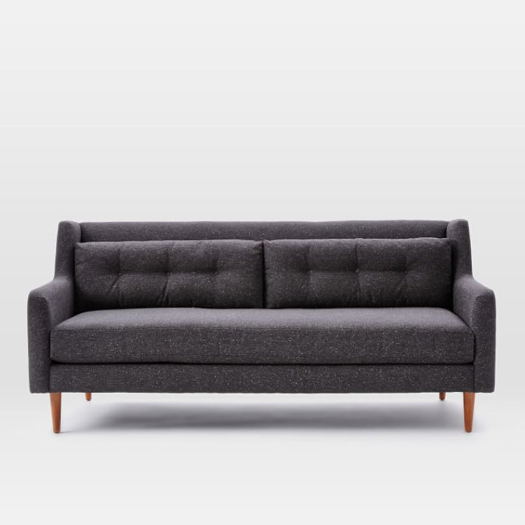 Barbany Sofa In Charcoal - Three Seater