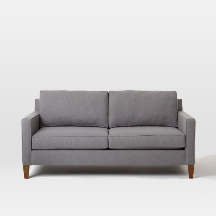 Wyndam Sofa In Charcoal - Three Seater