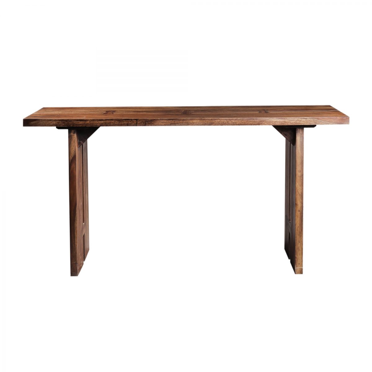 Butterfly Joinery Console Table In Solid Sheesham