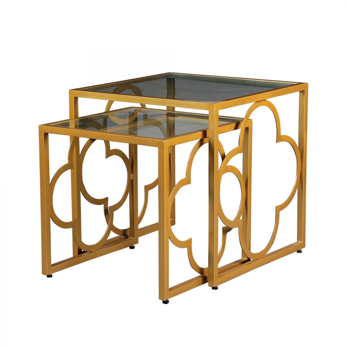 Egyptian Nesting Table In Golden Base