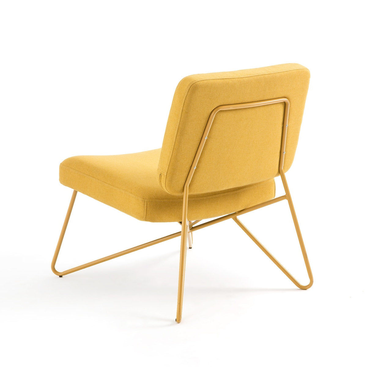 Hairpin Lounge Chair In Yellow