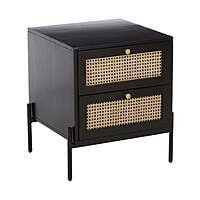 Havana Bedside Rattan Table