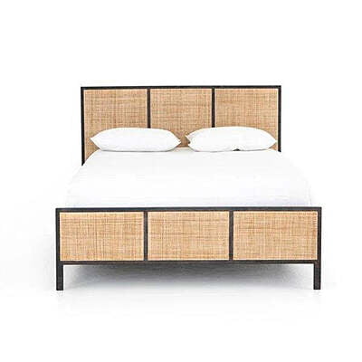 Britney Rattan Bed - King Size