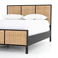 Britney Rattan Bed - King Size