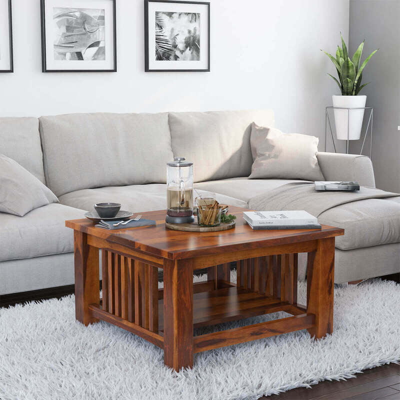 Slated Coffee Table Slated Coffee Table