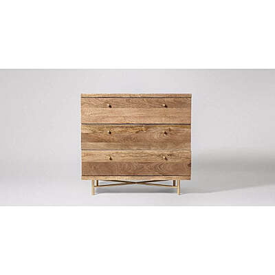 Ray 3 Drawer Chest Of Drawers In Natural